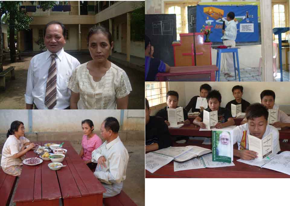 Bro Tum and school in Myanmar